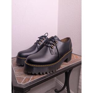 Dr. Martens Leona Lo VTG Leather Lug Sole Platform Loafer 11